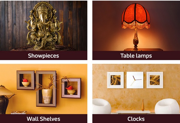  Enhance the Look and Feel of your Rooms with Home Decoration Items